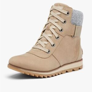 Sorel Harlow Conquest Urban Hiker Waterproof
Boot in Sandy Tan Size 8